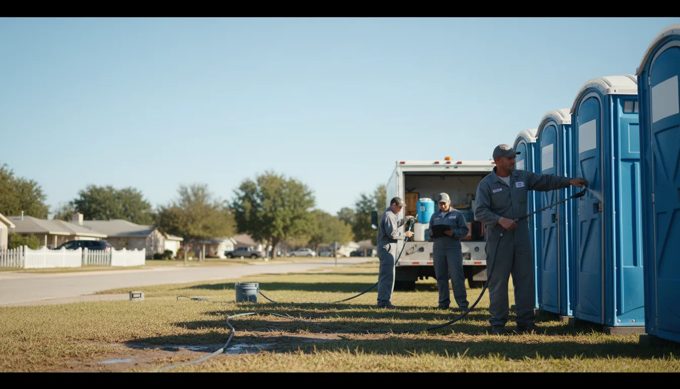 Long-Term Portable Toilet Rental in Geronimo, OK near me